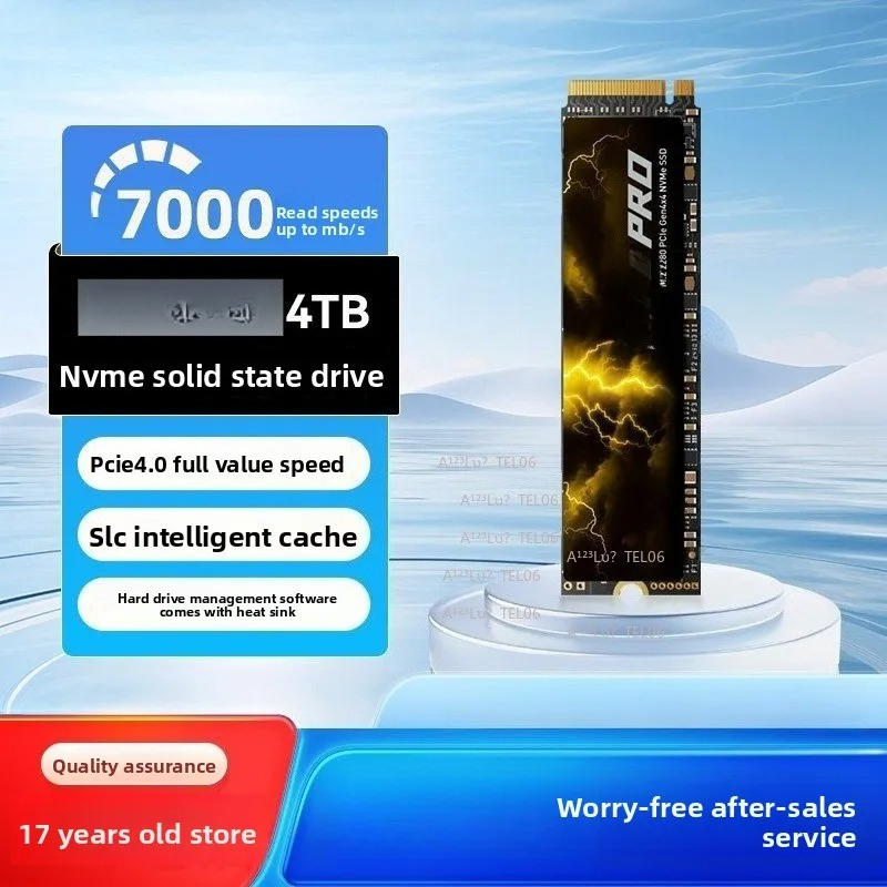 Высокопроизводительный твердот – обзор и цена M.2 Nvme 4Tb Pcie 4.0 Ssd