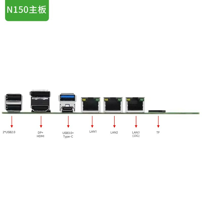 Материнская плата N150 NAS с п – обзор и цена Nas Motherboard N100 6 Sata