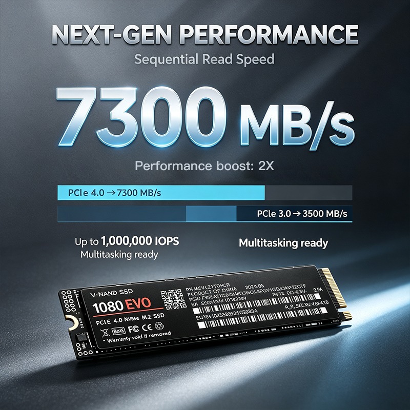 НОВЫЙ Высокопроизводительный S – обзор и цена M.2 Nvme 4Tb Pcie 4.0 Ssd