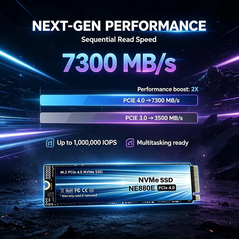 NE880E SSD Оригинальный M.2 NV – обзор и цена M.2 Nvme 4Tb Pcie 4.0 Ssd