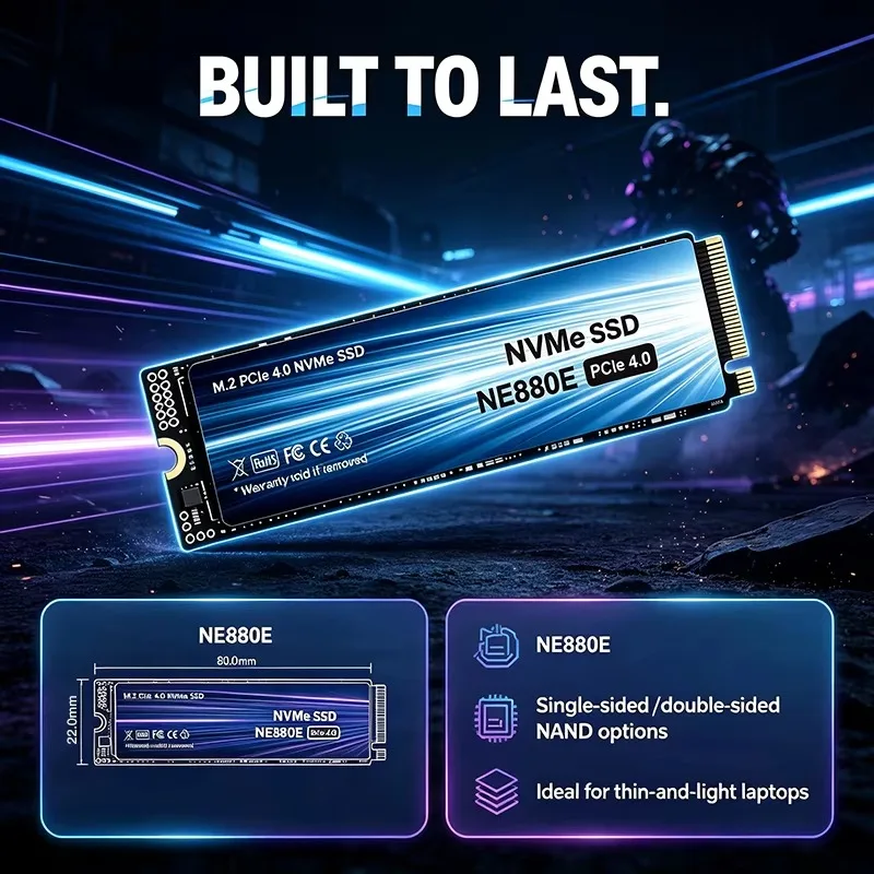 NE880E SSD Оригинальный M.2 NV – обзор и цена M.2 Nvme 4Tb Pcie 4.0 Ssd